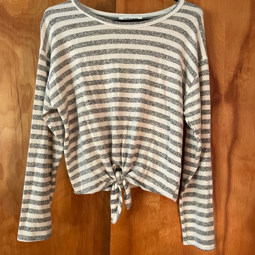NEW Caution To The Wind Striped Sweater NWOTS!!